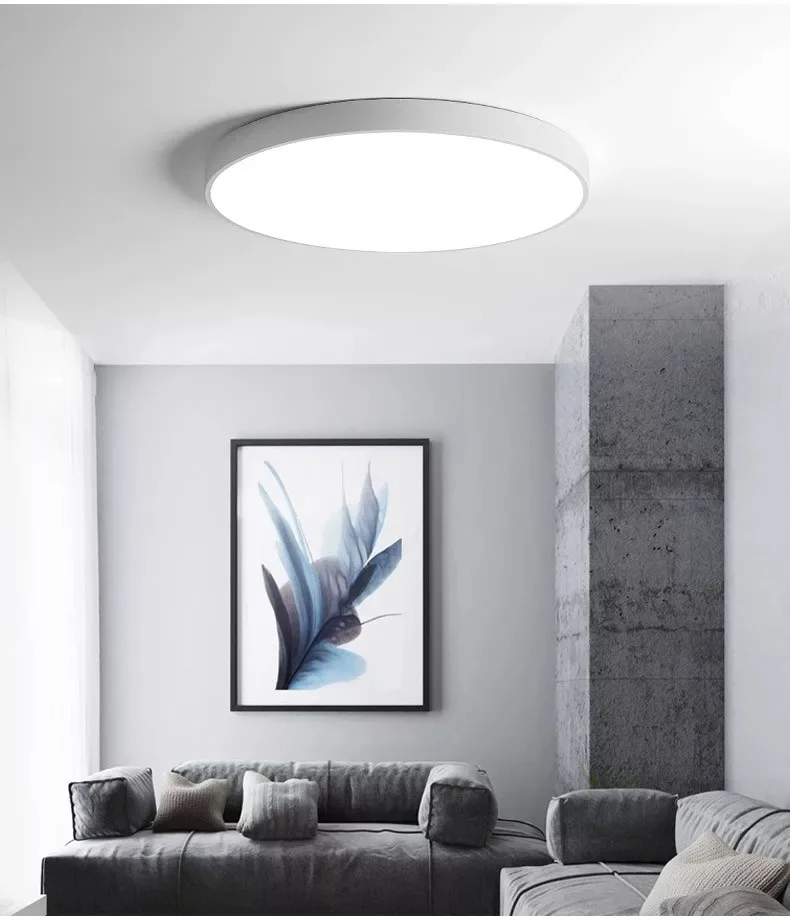 LED Ceiling Lights Modern Lamp Living Room Lighting Fixtures Bedroom Children room Nordic Round Kitchen lighting Remote Control