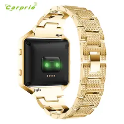 CARPRIE uxury сплав кристалл часы наручные ремешок с металлическим каркасом для Fitbit часы Blaze крепежный инструмент ov29 p30 подарок