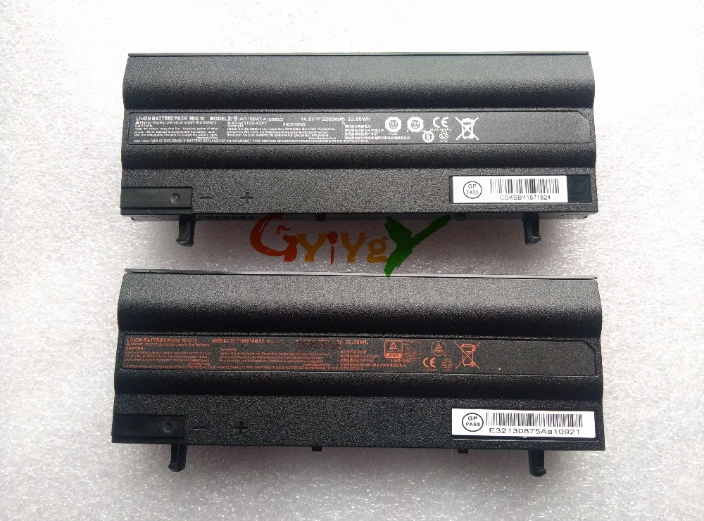 

W310BAT-4 Battery For CLEVO W130 W310CZ 6-87-W310S-42F 6-87-W310S-42F1-P