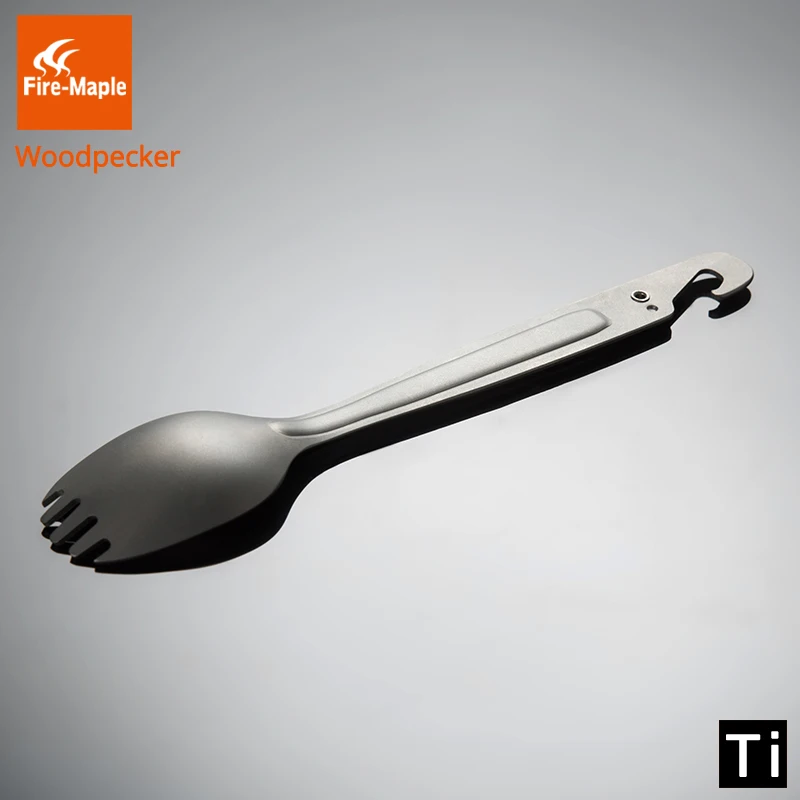 Fire Maple titanium Spork с многофункциональным ударом сверхлегкие походные столовые приборы походная посуда награждена ISPO Gold Winner