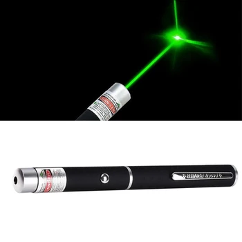 

5mW 532nm Green Laser Pen Powerful Laser Pointer Presenter Remote Lazer Hunting Laser Bore Sighter Without Battery