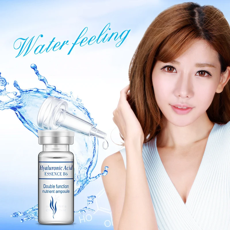 BIOAQUA 10pcs Serum Moisturizing Hyaluronic Acid Vitamins Facial