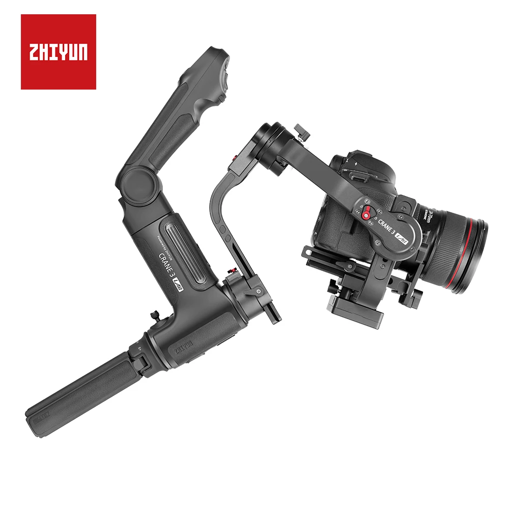 ZHIYUN New Crane 3 3 axis Handheld Gimbal 4.5 with Follow Focus for Sony/ Canon/ Panasonic/ NIKON Camera Stabilizer|Handheld Gimbal| - AliExpress