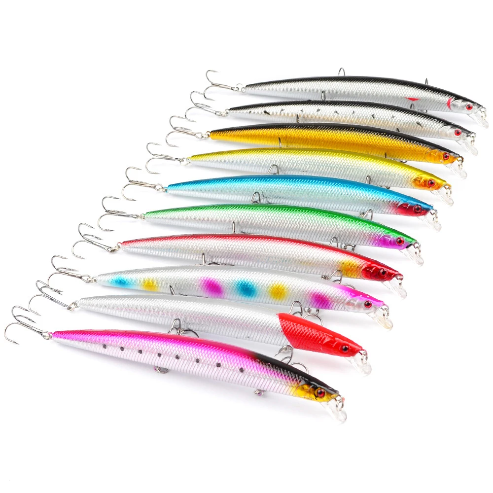  1pcs Big Laser Minnow Fishing Lures 18.5cm/24.5g Fishing Hard Bait Crankbaits Isca Artificiais Pesc