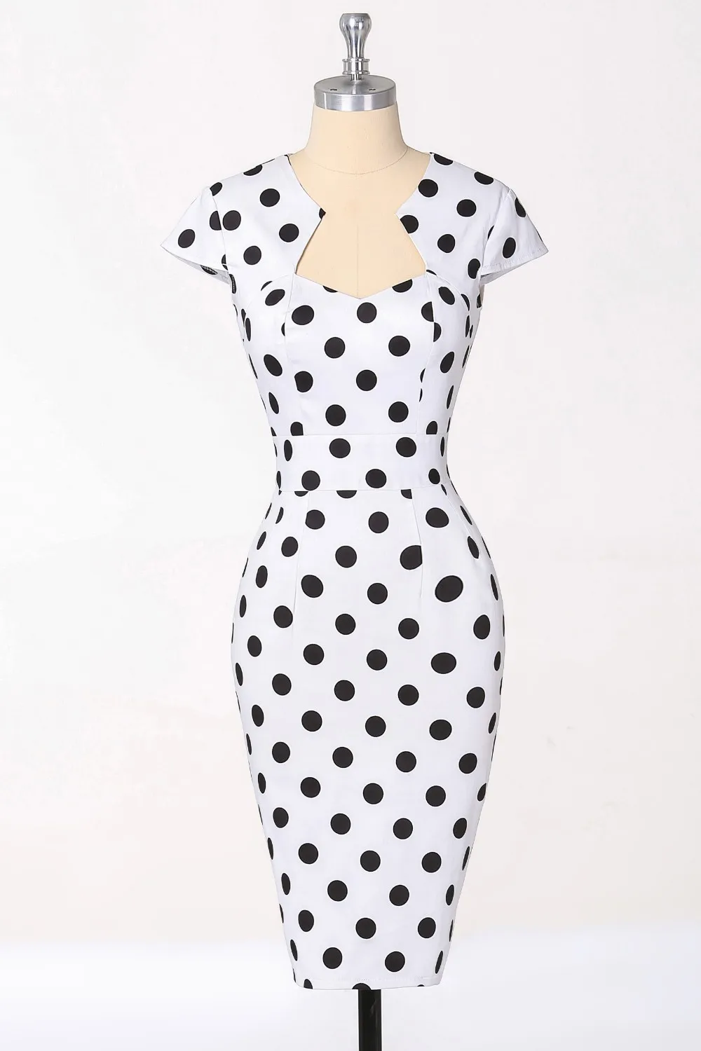 Vintage Bodycon Pencil Office Dress