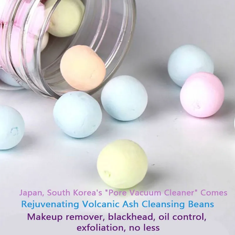 44pcs beans foam глубокое очищение аминокислоты для лица глубокое очищение акне и черных точек удаляет очищающее средство для лица