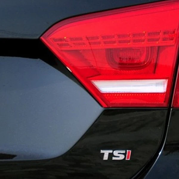 3D Автомобильная металлическая хромированная эмблема TSI наклейка с логотипом для