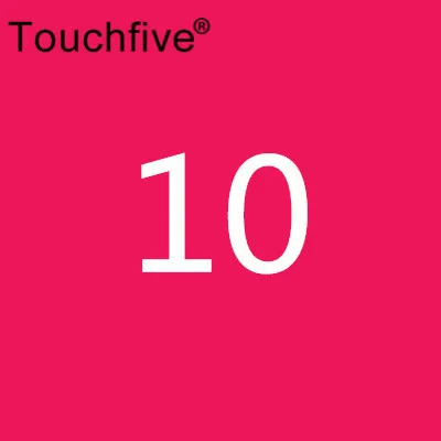 TOUCHFIVE дополнительные цвета соответствующие художественные маркеры кисти ручки для эскиза на спиртовой основе маркеры двойная голова манга Рисование ручки художественные принадлежности - Цвет: 10