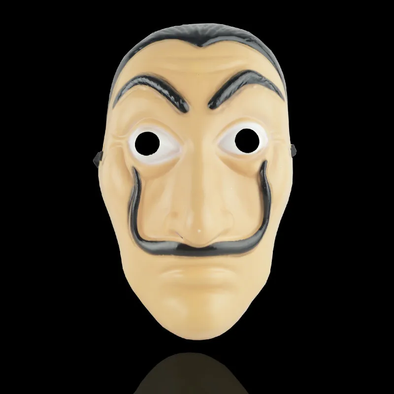 10 шт./лот деньги Heist дома бумаги La Casa De Papel Dali маска для мужчин на Хэллоуин карнавальный женский Сальвадор dali маски для лица