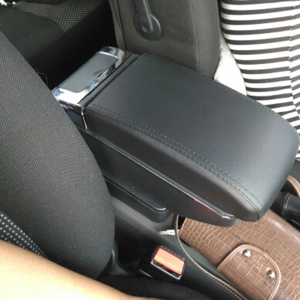 For Ford Focus2 MK2 armrest font b box b font central Store content Storage font b