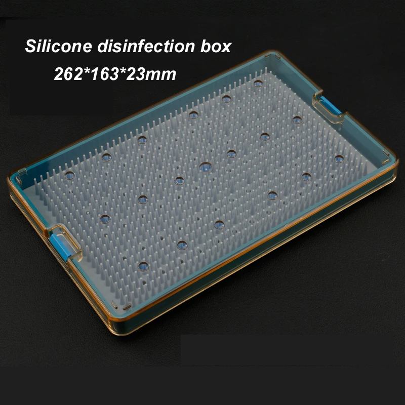 Shiqiang silicone disinfection box ophthalmic microsurgery surgery high temperature autoclave imported silicone pad 2