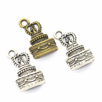 

60pcs Cake Charms DIY Jewelry Making Pendant Fit Bracelets Necklaces Earrings Handmade Crafts