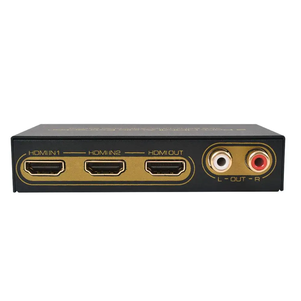 DSstyles HDMI 2 порта HDMI аудио экстрактор разветвитель Sup порт s 4 k @ 60 Гц/UHD/ARC/EDID