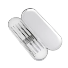 5 шт./кор. нержавеющая двойная сторона инструмет для удаления черных точек инструмент набор иголок для удаления угрей, прыщей, пинцеты для удаления угрей и комедонов удаление акне