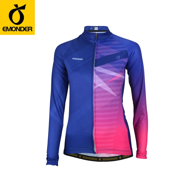 Download New Pro Women long sleeve cycling jersey Autumn womens ...