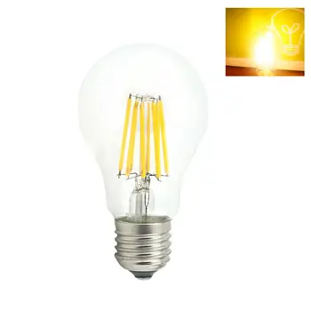 

10x LED Filament Light E27 AC 230V 220V 4W 8W 10W 12W Glass Housing Bulb Lamps 360 Degree Retro Candle Lamp Lighting Edison
