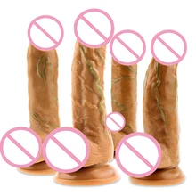 CPWD New Automatic Swing Vibrators dildo realistic suction cup dildo Skin feeling Realistic Penis big dick sex toys for women