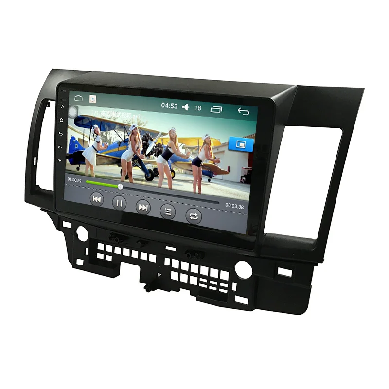 Perfect AuCAR 10.2" Android 7.1 Car GPS Navigation system for MITSUBISHI Lancer 2007-2017 car dvd Bluetooth GPS Radio WIFI 4G Stereo 1