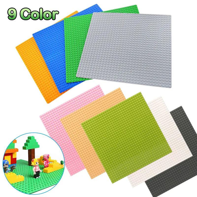 

32*32 Dots Base Plate for Small Bricks Baseplate Board Compatible Legoedes Building Blocks figures DIY Toys For Children Gift