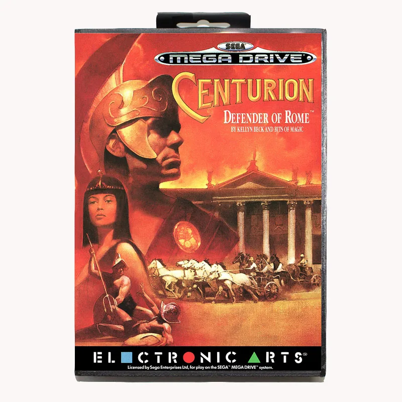 Центурион defender of rome 16 bit для Genesis MD Game Card с коробкой Sega Mega Drive | Электроника