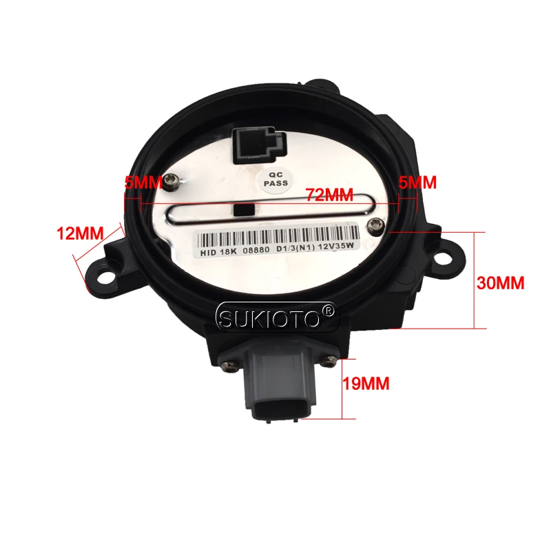 SUKIOTO Original 35W Car Headlight Ballast Xenon D2S D4S HID Kit 4300K D2S 6000K D2R 5000K D4S D4R 8000K HID Headlamp Bulb Kit (9)