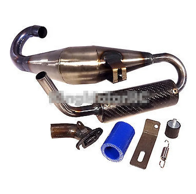 

NEW King Motor X2 Silenced Exhaust Tuned Pipe Fits LOSI 5IVE T Rovan LT Trucks