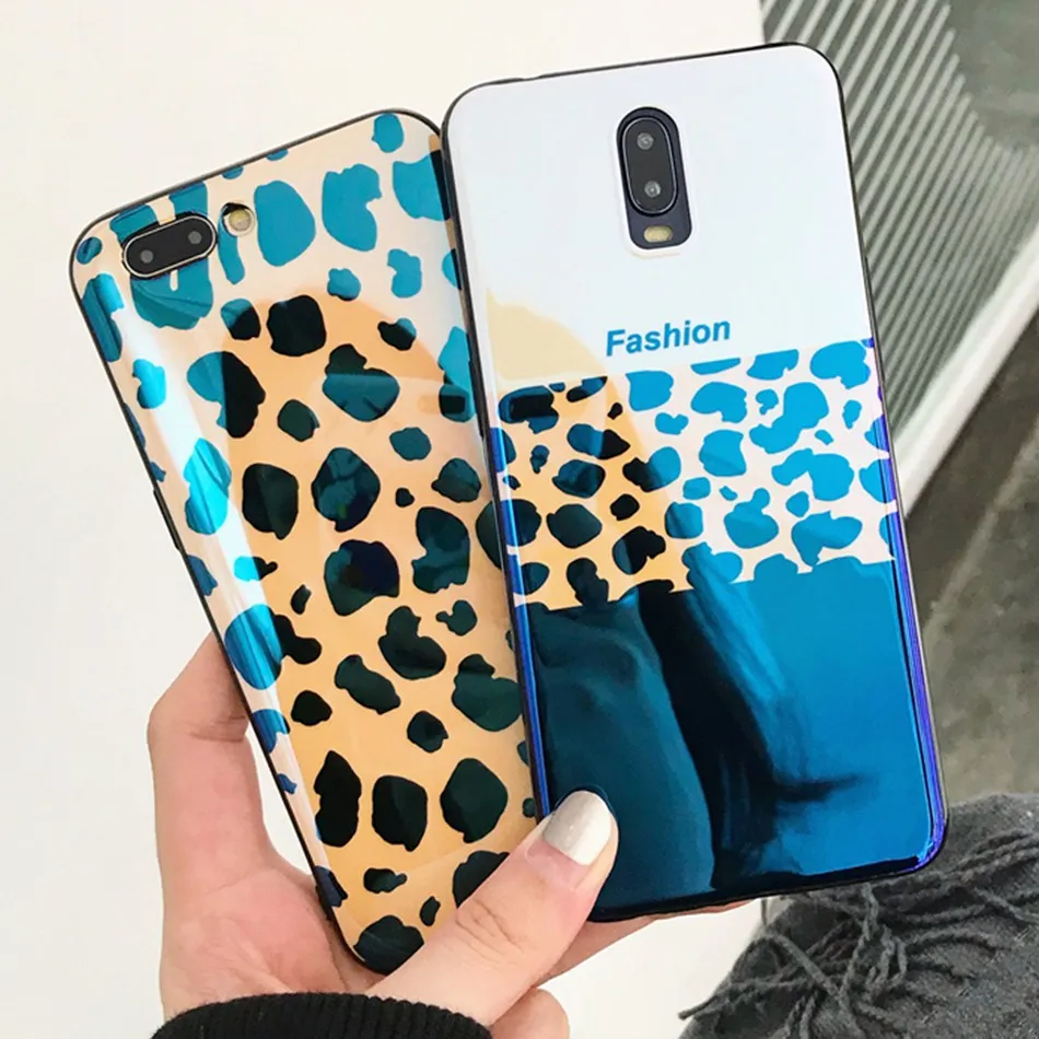 

Luxury Leopard Print Case For OPPO F9/A7X OPPO A73/F5 F7 Fashion Blu-ray Cover For OPPO A3S/A5 OPPO A7 A3 Soft TPU Back Cases