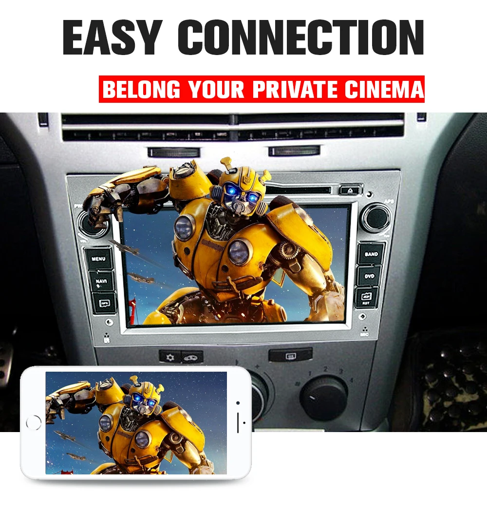 Flash Deal Kapud Car DVD Player with Buttons Touch Screen Stereo GPS Navi For Volkswagen Touarg with BT/MIC/DAB/OBD/Mirror Link 6