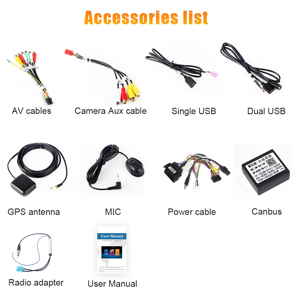 Best Android 9.0 Radio Car 1 din GPS Navigator 1080P Video with 10.2" IPS Screen for Skoda Octavia 2014 2015 2016 2017 5