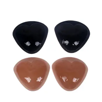 

1pair Bikini Push Up Padded Swimsuit Bikini Small Bust Thicker Breathable Sponge Bra Pad Invisible Paste Padding