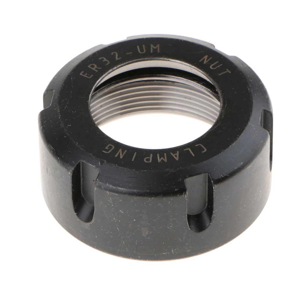 Sturdy ER32-UM Collet Clamping Hex Nuts For CNC Milling Chuck Holder Lathe