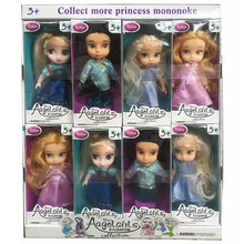 4pcs set Sharon Princess dolls Elsa Rapunzel Cinderella Fashion Dolls For Girls Baby Toys