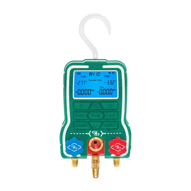 

Digital refrigeration manifold gauge refrigerant