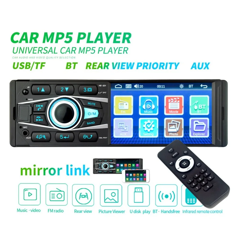 

Newest 7 Inch Bluetooth Car Stereo Audio In-Dash FM MP5 Radio Player USB Car Stereo Audio Stereo Player JSD-3001 hoe sales
