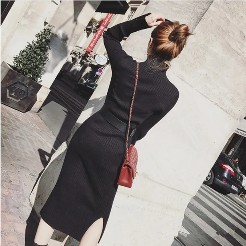 Новое поступление Vestidos Для женщин модные повседневные платья Корейская версия