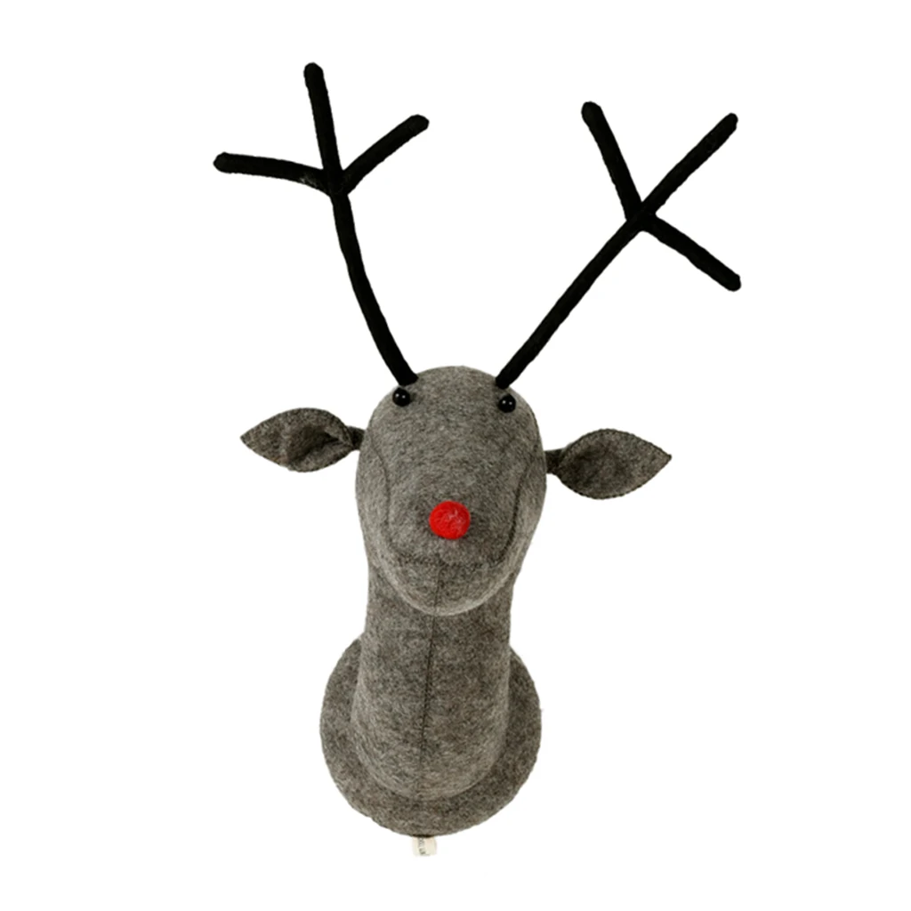 stuffed deer head toy