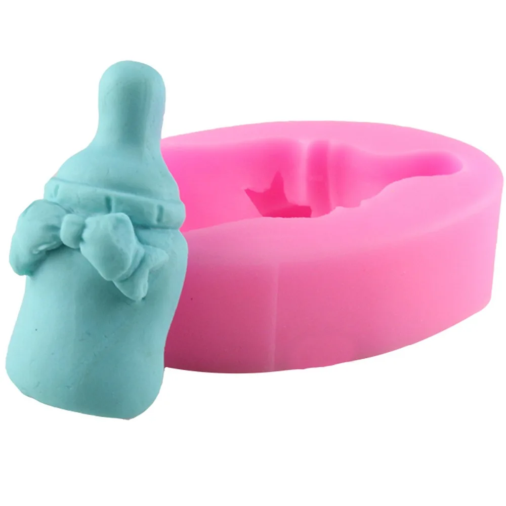 

Baby Feeding Bottle Silicone Mold Fondant Cake Decorating Fimo Resin Clay Soap Molds Chocolate Candy Baking Tools