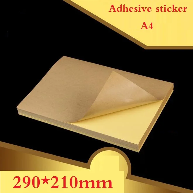 adhesive paper for labels