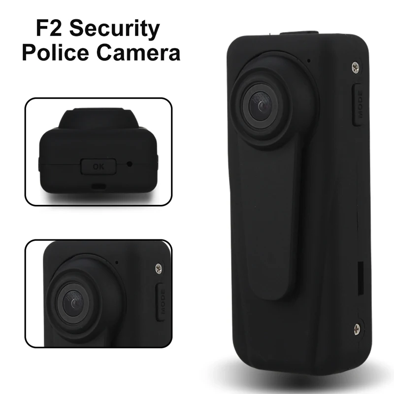 

Free shipping!Police Camera Security Guard Recorder DVR Body Pocket HD 1080P w/850mAh Battery
