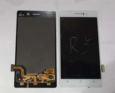 

Tested LCD screen display+ Touch Digitizer For 5.2'' OPPO R5 white color Free shipping