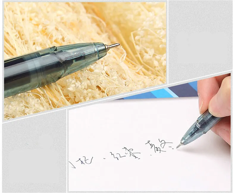 0,5 мм темно-синий медицинские Применение гелевая ручка высокого Ёмкость сине-черный подписание ручка студент ежедневно написание гелевая