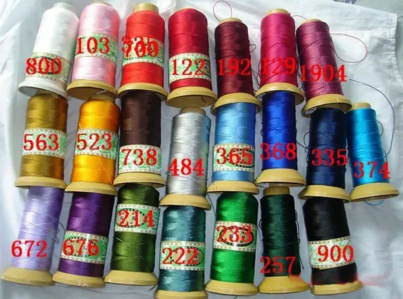 

High Tenacity!13 colors 400m/roll Chinese Knot Beading String DIY Craft jewelry Ply Yarn Line Cord 1mm