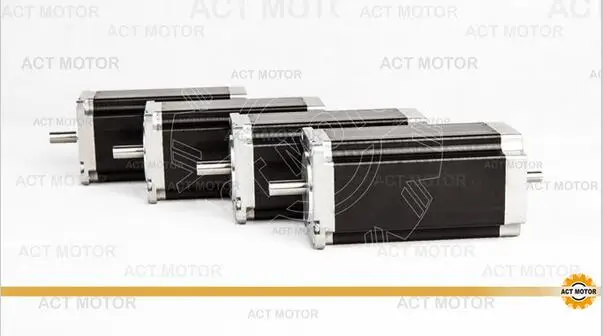 

ACT Motor 4PCS Nema23 Stepper Motor 23HS2430B Dual Shaft 4-Lead 425oz-in 112mm 3.0A Bipolar 8mm-Diameter US ME SP IT DE UK Free