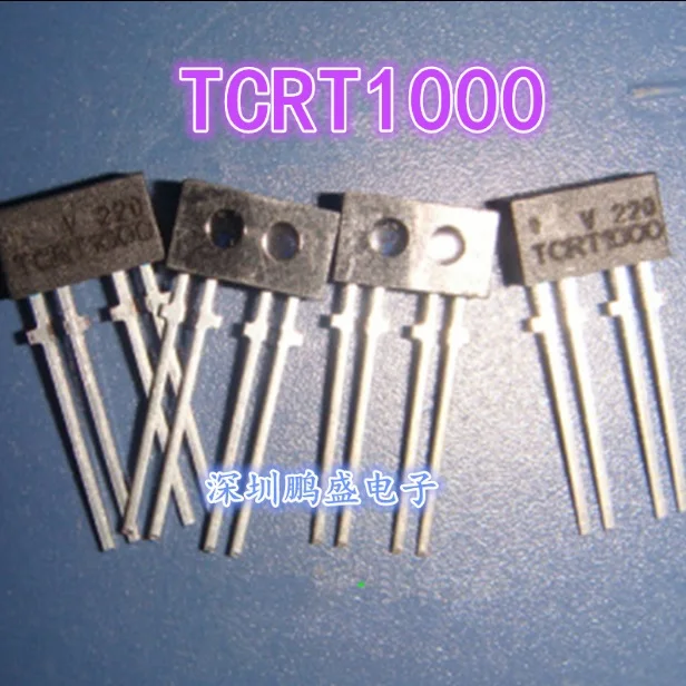 100 шт./лот TCRT1000 сенсор OPTO Транс 4 мм REFL THPCB светоотражающий оптический датчик с транзистором выход