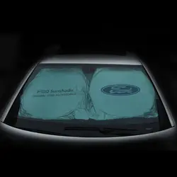 Автомобильное переднее окно солнцезащитный козырек для Ford focus fiesta ranger fusion ветровое стекло теневое покрытие для защиты от солнца Складная