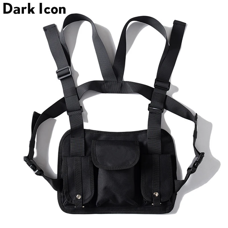 Многофункциональный Карманный жилет Dark Icon новинка 2019 модный подходящий ко всему