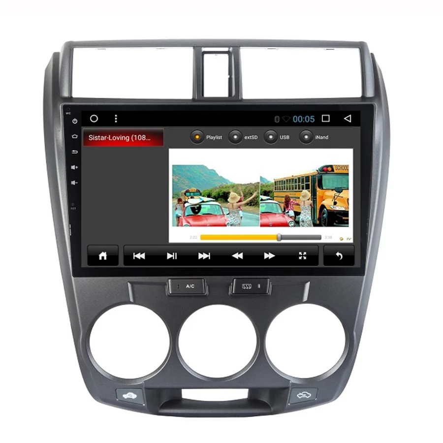 Excellent Asvegen HD Screen 10.2 inch Android 7.1 Quad Core Car Auto WIFI Radio Multimedia Player GPS Navigation For Honda City 2009-2014 4