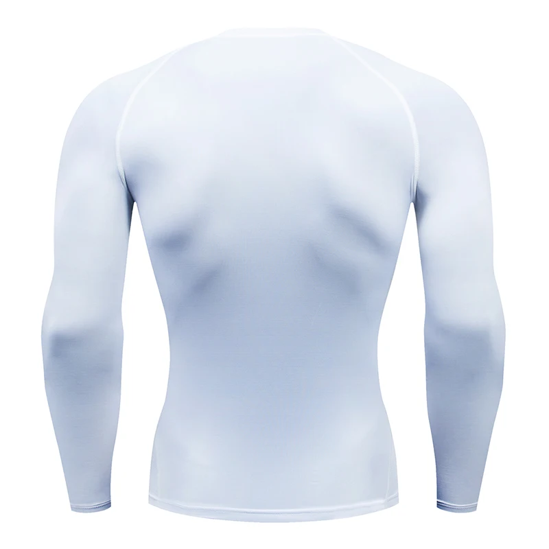 Сжатый мужской спортивный костюм для фитнеса футболка с длинными рукавами быстросохнущая одежда Рашгард Косплей Тренажерный Зал Топ