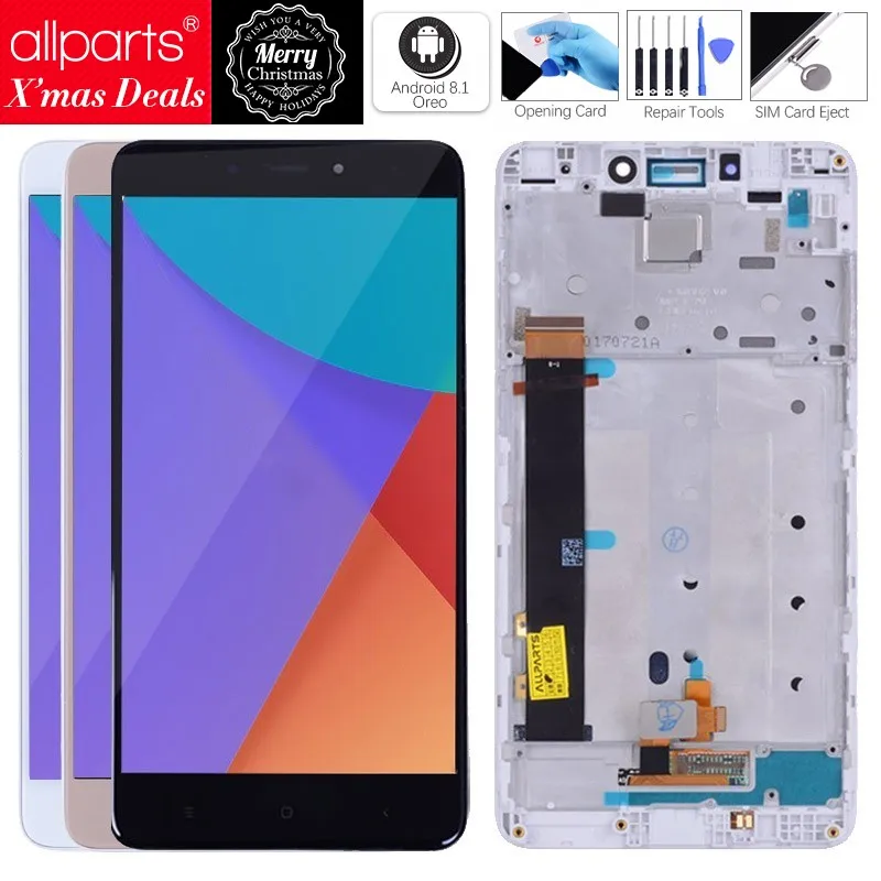 

Snapdragon 625 Version LCD For XIAOMI Redmi Note 4 LCD Display Touch Screen Digitizer Redmi Note4 Note 4G Replacement Parts #4