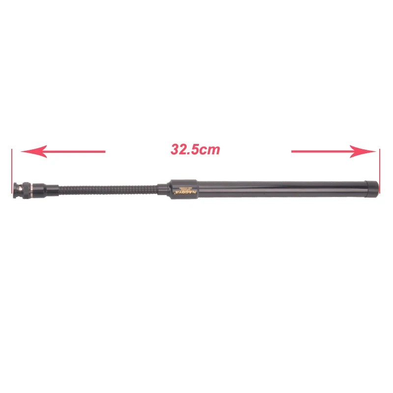BNC radio antenna 32.5cm 3.5dB high gain Goose Tube CS Tactical Antenna UHF 400-470MHz Bendable handheld walkie talkie Antenna